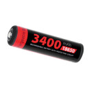 XCell Li-Ion Akku Typ 18650H-3400 3,7V / 3400mAh geeignet...