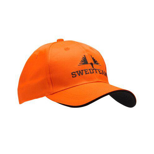 Swedteam Kappe Swedteam Logo Orange Neon
