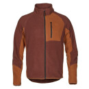 Swedteam Herren Sweater Jacke Ultra Dark Orange