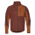 Swedteam Herren Sweater Jacke Ultra Dark Orange