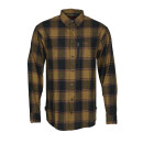 Swedteam Herren Baumwollhemd Dark Sand