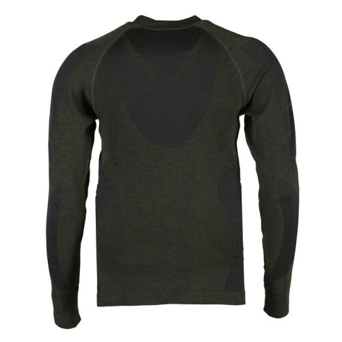 Swedteam Titan Merino Langarmshirt Hunting Green