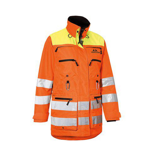 Swedteam Damen Hundehalterjacke Nicco Orange Neon