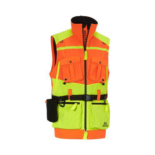 Swedteam Jagd Weste Protect Orange Neon