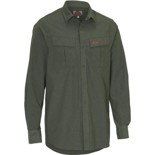 Swedteam Herren Hemd Titan Hunting Green