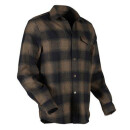 Swedteam Herren Hemd Lynx Wool Dark Sand