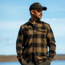 Swedteam Herren Hemd Lynx Wool Dark Sand