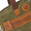 Waidmanns Leder Laptop Tasche Arko Cafe/Dk.Olive