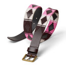 Waidmanns Unisex Polog&uuml;rtel Marley Pink Wei&szlig;